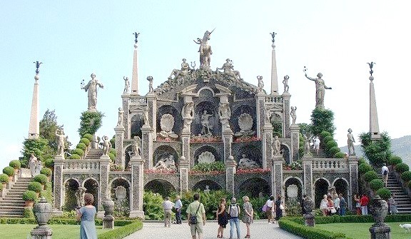 by Cristina 63 on Flickr.Beautiful gardens on Isola Bella - Lago Maggiore, Italy.