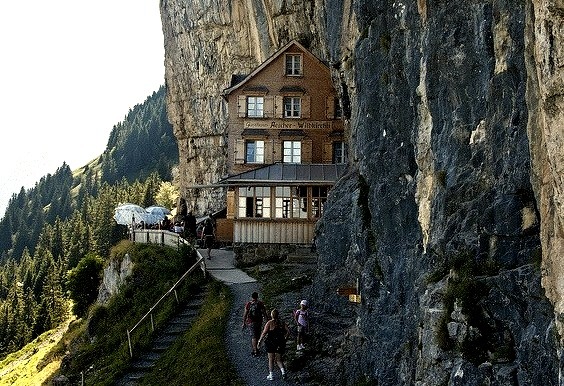 by ettoreferranti on Flickr.Perfect location for a guesthouse on Appenzell Alps region of Switzerland.