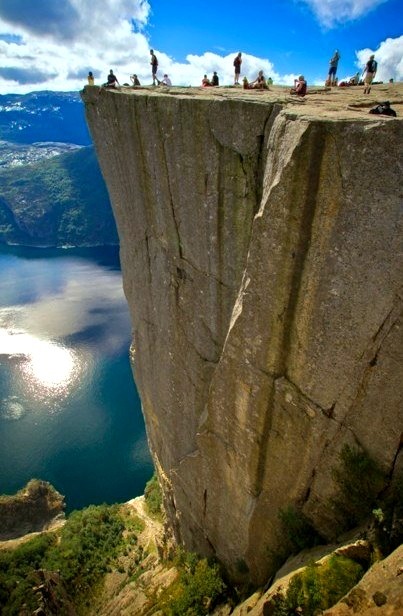 On The Edge, Pulpit Rock, Norway