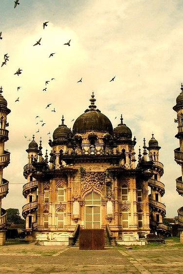 Mohabbat Maqabara Palace in Junagadh, Gujarat, India
