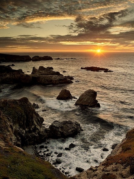 Sunset in the Pacific, Garrapata State Park, California