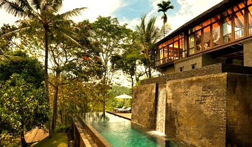 The beautiful Como Shambhala Resort in Bali, Indonesia
