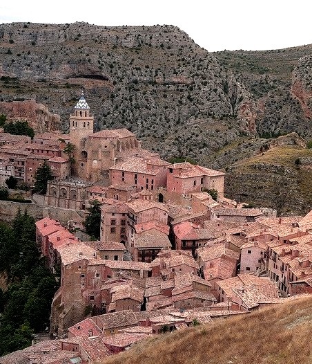 The medieval town of Albarracin in Teruel, Spain